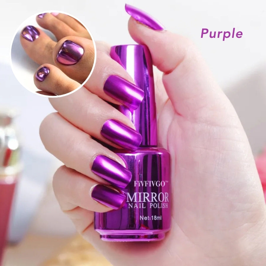 Fivfivgo™ Stunning Metallic Mirror Nails Polish