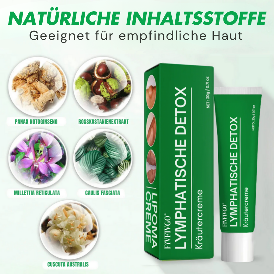 Fivfivgo® Lymphatische Detox-Kräutercreme