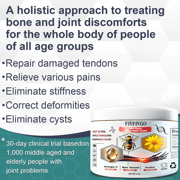 Fivfivgo™ Bee Venom Bunion Relief Cream