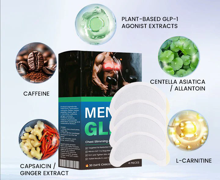 Fivfivgo® Men’s GLP-1 Chest Slimming & Fat Control Patch