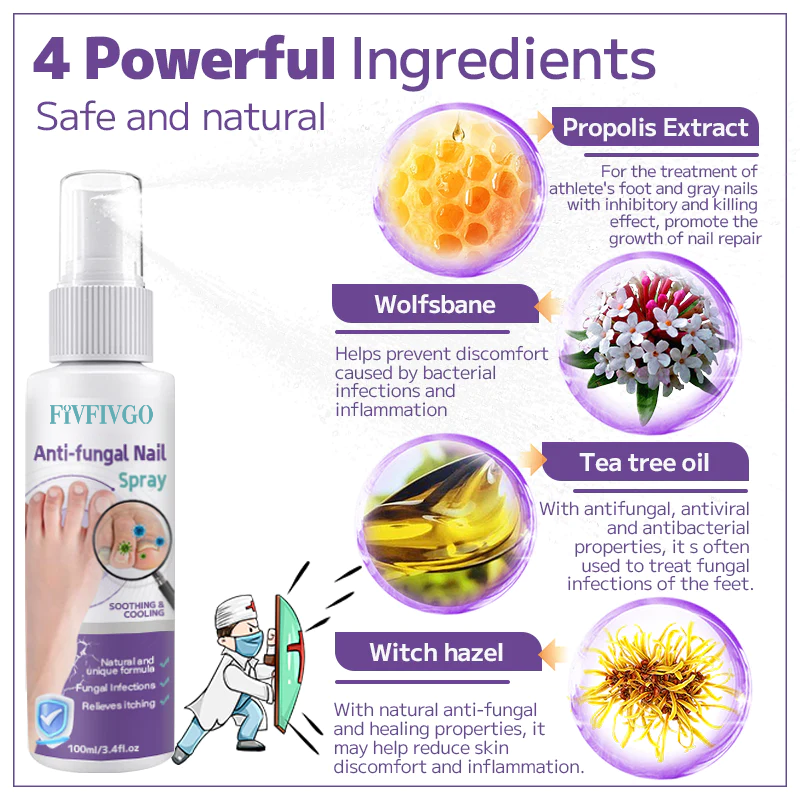 Fivfivgo™ Anti-fungal Nail Spray