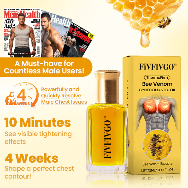 Fivfivgo™ ThermoFirm Bienengift-Gynäkomastie-Öl