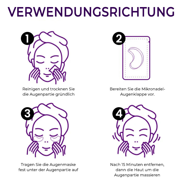 Fivfivgo® Schlangengift-Peptid-Augenpflaster mit Mikronadeln