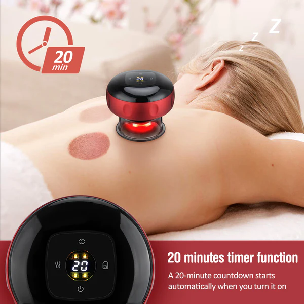 Fivfivgo™ Red Light Heat Therapy Lymphatic Drainage Massage Cup