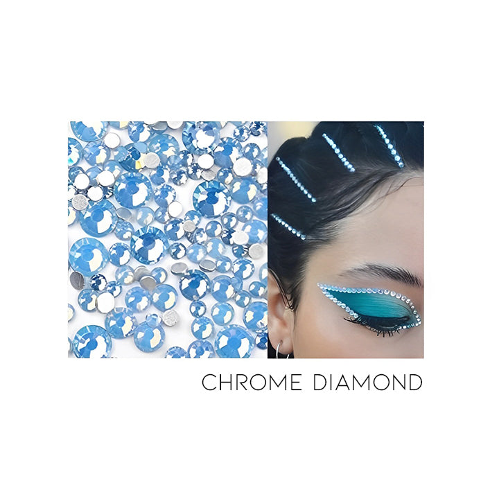 Self-Adhesive Hair/Body/Face Diamond Costumes & Accessories Every Day And Night Chrome Diamond (3 sheets of 4-6mm) 1 pc 