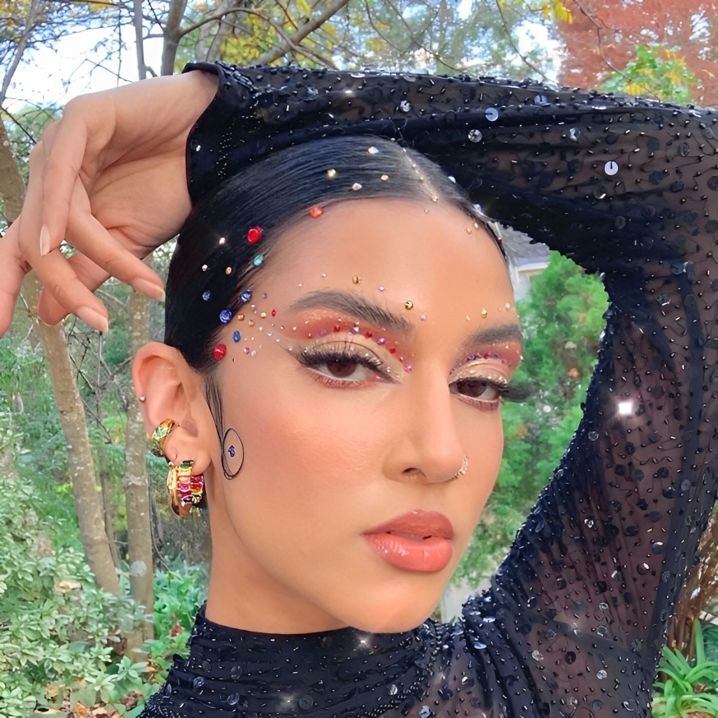 Self-Adhesive Hair/Body/Face Diamond Costumes & Accessories Every Day And Night 