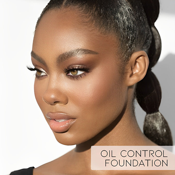 12HRS Full Coverage Oil Control Foundation Make-up Every Day And Night 