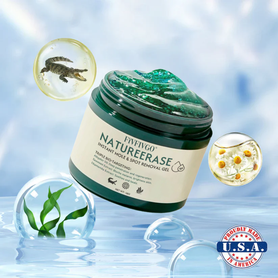 ✅ Official Store: Fivfivgo® NatureErase Instant Mole & Spot Removal Gel