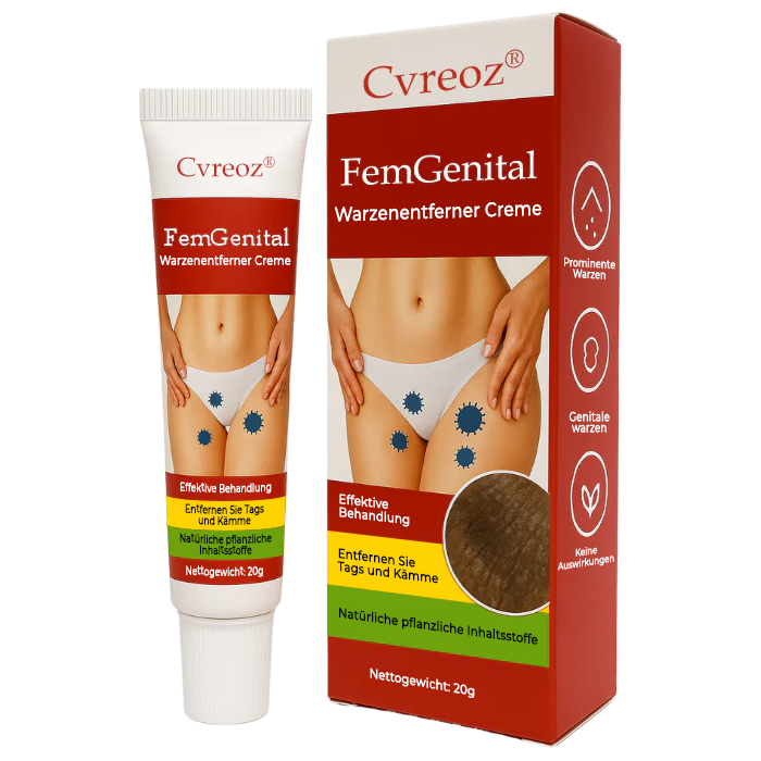 Cvreoz® FemGenital Warzenentferner Creme