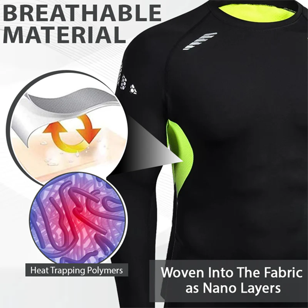 Fivfivgo™ ManSculpting Long Sleeve Compression Top
