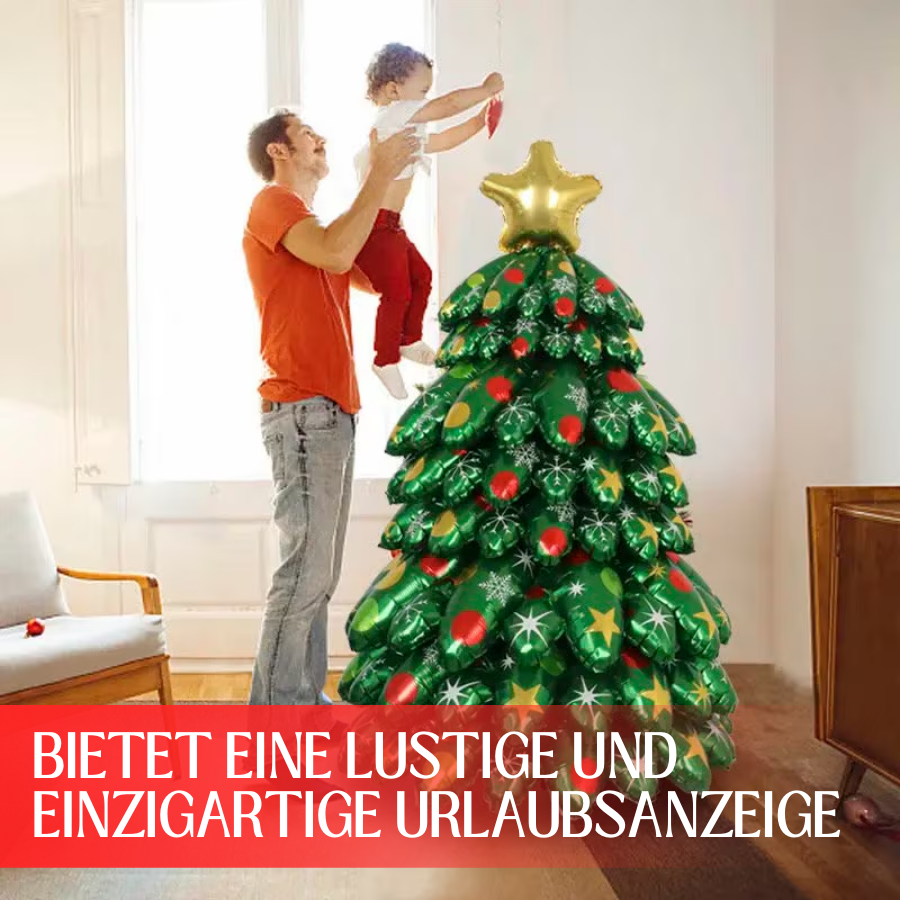 Aufblasbarer Weihnachtsbaum