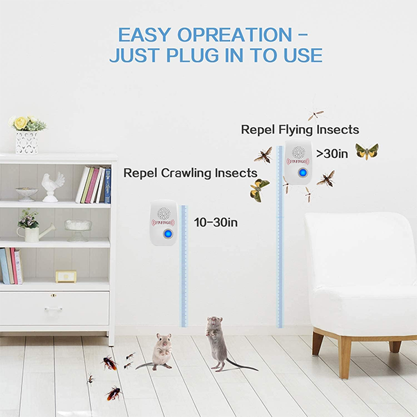 Fivfivgo™ Ultrasonic Pest Repeller