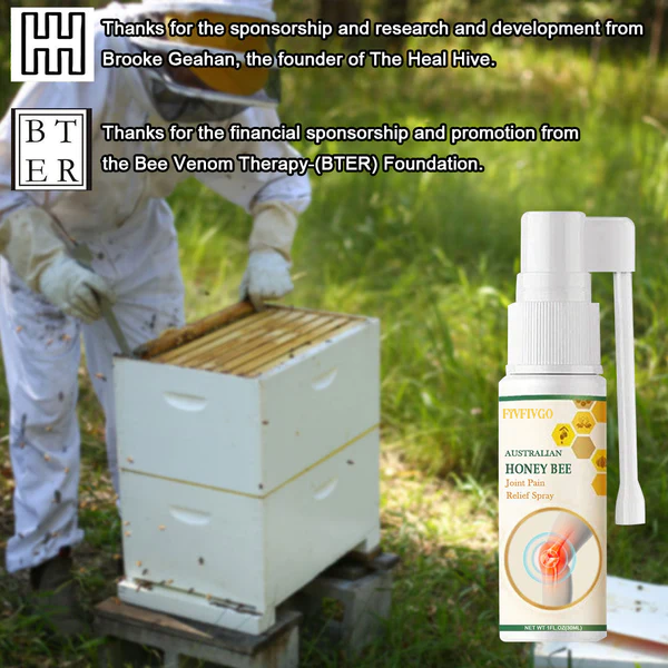 Fivfivgo™ Spray contre la douleur et la guérison des os au venin d’abeille