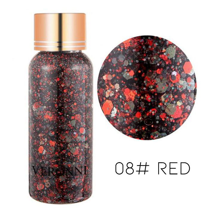 High Shine Body & Hair Large Glitter Gel Make-up Every Day And Night 08# Red 2pcs (30% OFF) $14.00 each 