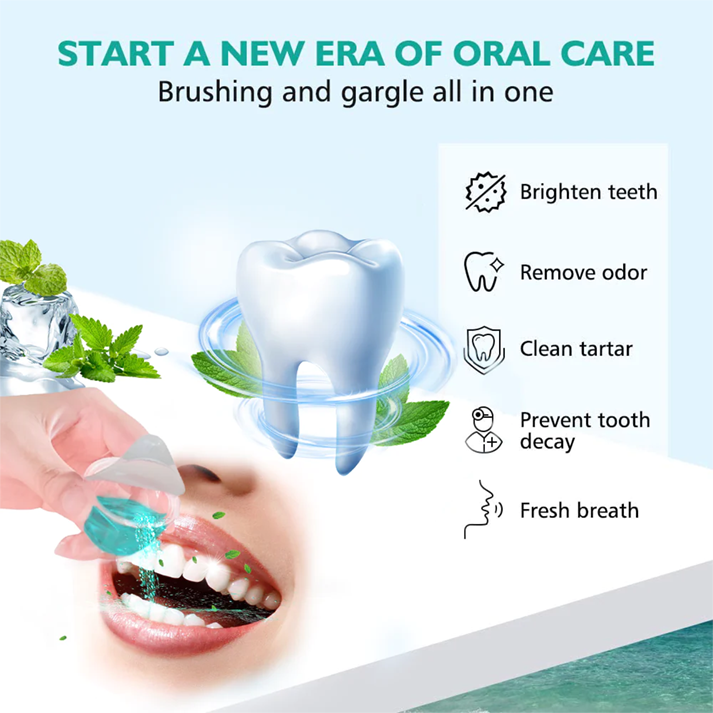 Fivfivgo™ OralHeal Mouthwash - removes calculus, whitens teeth, prevents and treats mouth ulcers, cavities, eliminates bad breath