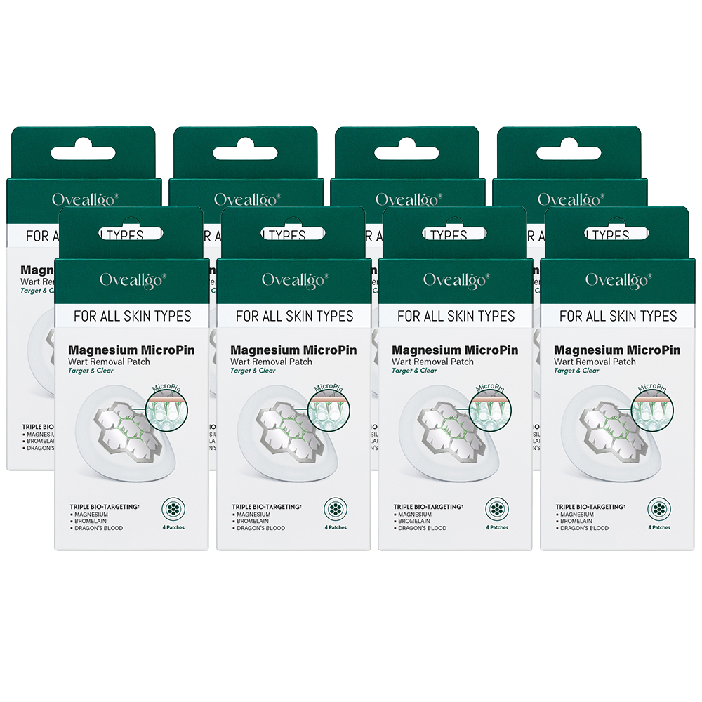 ✅Official Store: Oveallgo® Magnesium MicroPin Target & Clear Wart Removal Patch