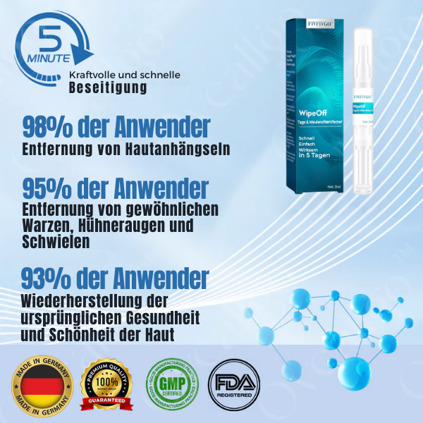 Fivfivgo™ WipeOff Tags & Maulwurfsentferner