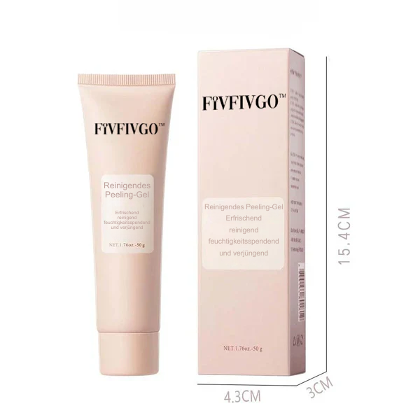 Fivfivgo™ Reinigendes Peeling-Gel für Acanthosis Nigricans, Exfoliation, dunkle Flecken, Skin Tags, Ekzeme