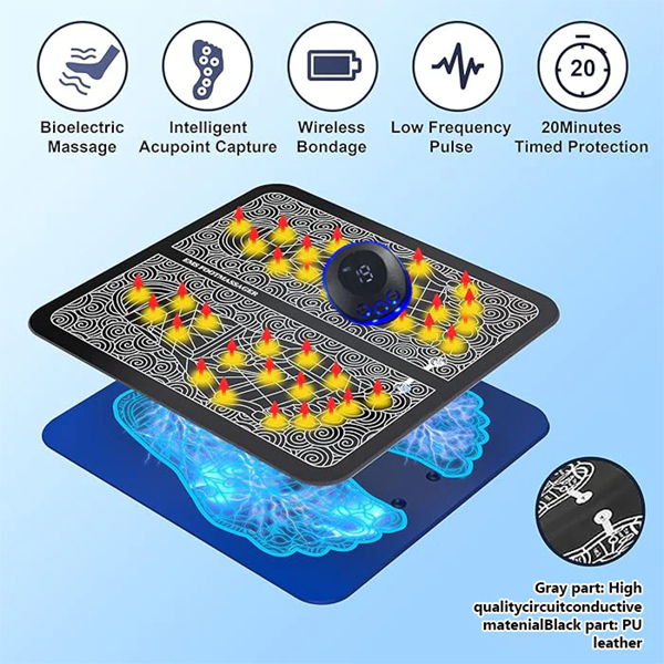 Fivfivgo™ Tourmaline Slimming Foot Mat