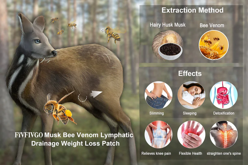 Fivfivgo™ Moschus Bienengift Lymphdrainage & Schlankheitspflaster