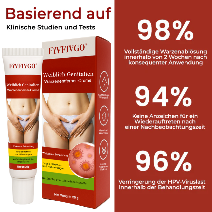 Fivfivgo® Weiblich Genitalien Warzenentferner-Creme