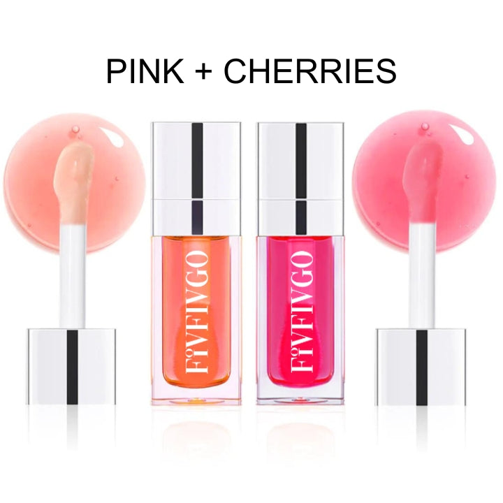 Fivfivgo™ 12 STUNDEN Sofortige Lippenaufpolsterung & Volleres feuchtigkeitsspendendes Glow-Öl