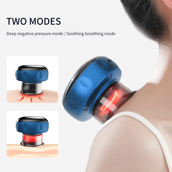 Fivfivgo™ Red Light Heat Therapy Coupe de massage pour le drainage lymphatique