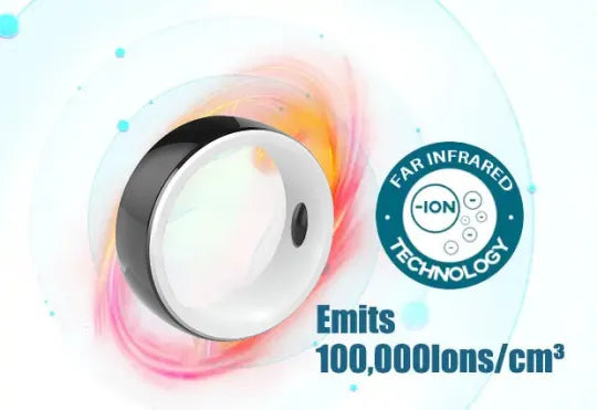 Fivfivgo™ Ultrasonic Fat Blasting & Far Infrared Sugar Balancing Detox Smart Ring - Energy Balance