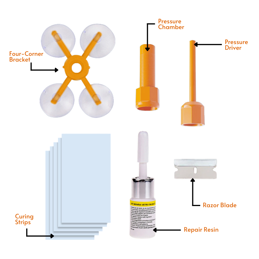2025 New Formula: Windshield Repair Kit