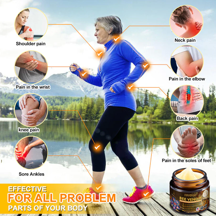 Fivfivgo™ Bee Venom Arthritis Therapy Cream (Specially for older adults & AAOS recommends)