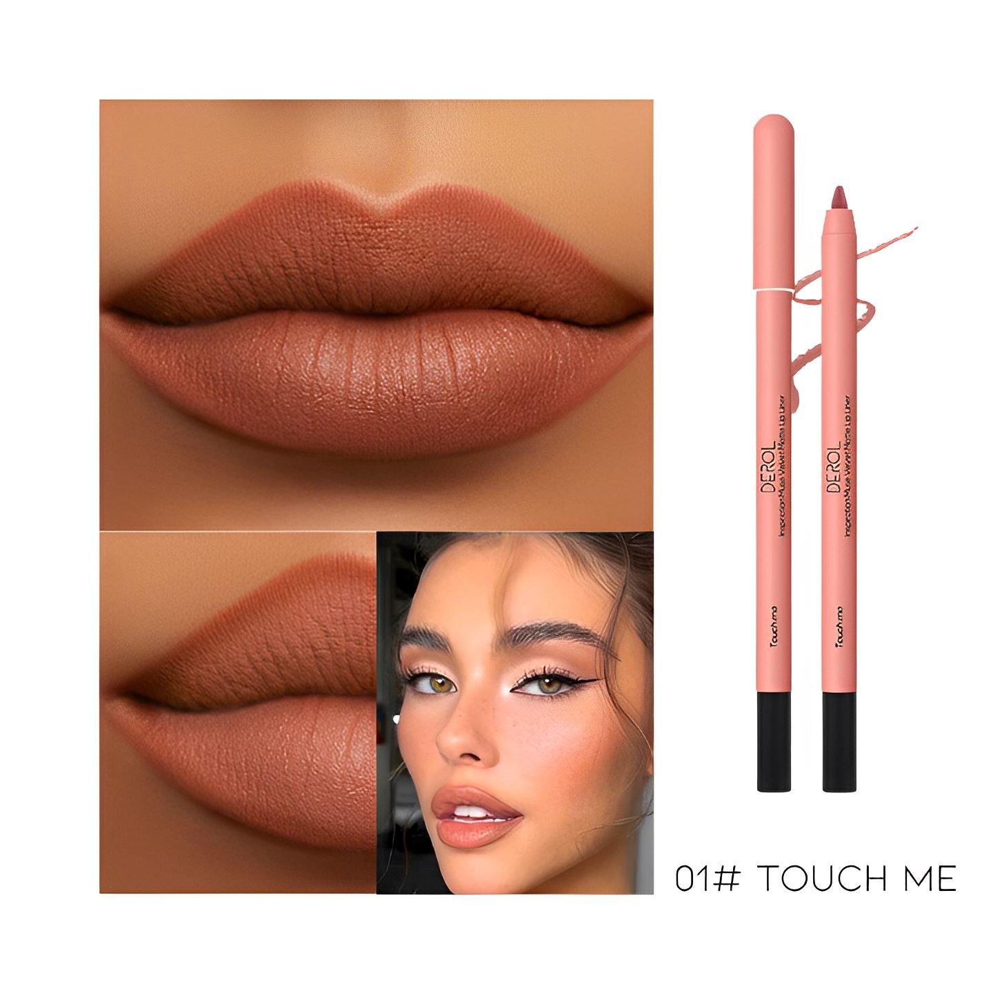 Ultra Matte Lipliner Make-up Every Day And Night 01# Touch Me 2pcs (40% OFF) $12.00 each 