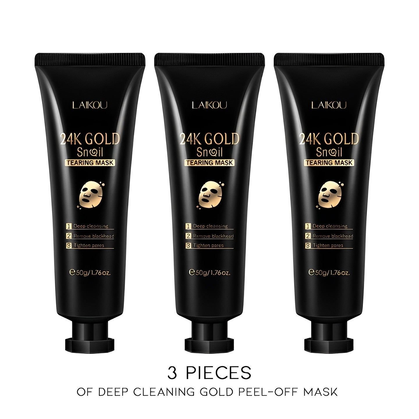 Deep Cleaning Gold Peel-Off Mask Personal Care Every Day And Night 3 pcs (40% OFF) $12.00 each 