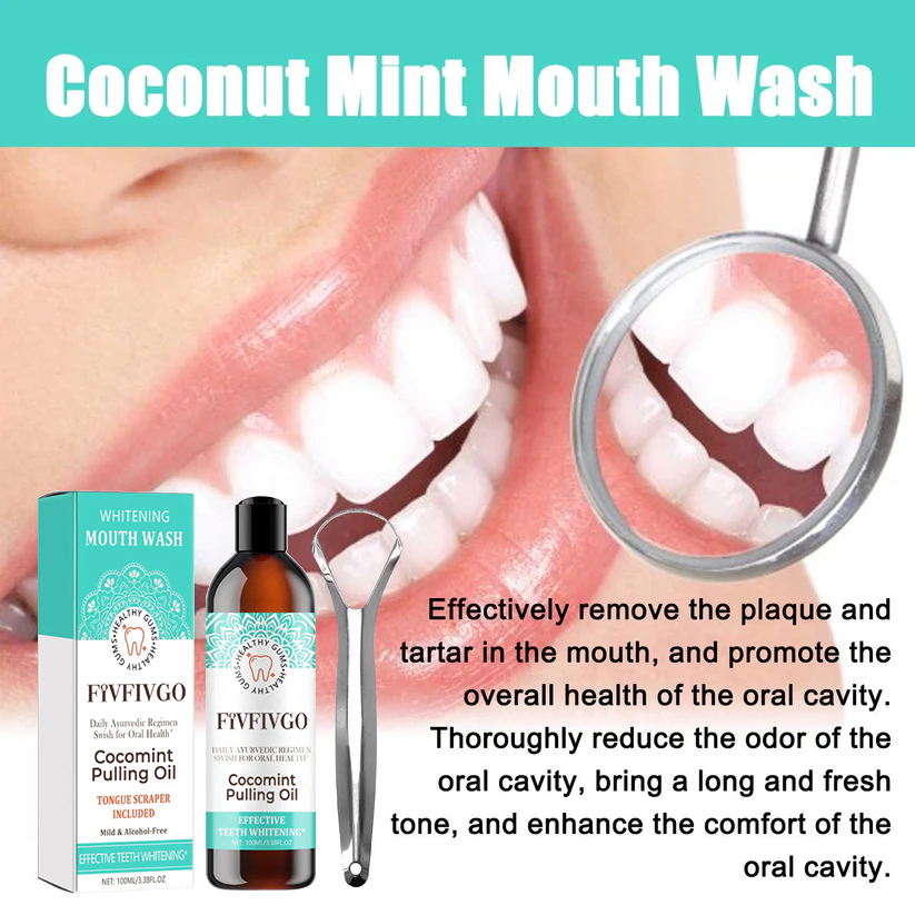 Fivfivgo™ Cocomint Pulling Oil with 7 Essential Oils & Vitamins