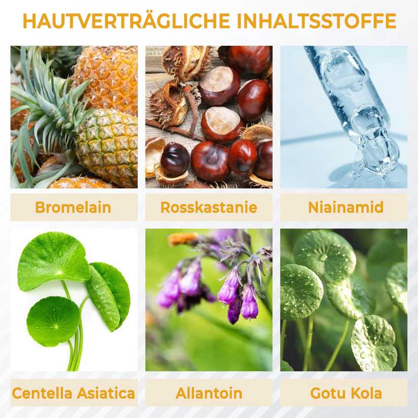 Fivfivgo® Bromelain Ödeme und Venen lindernde Creme