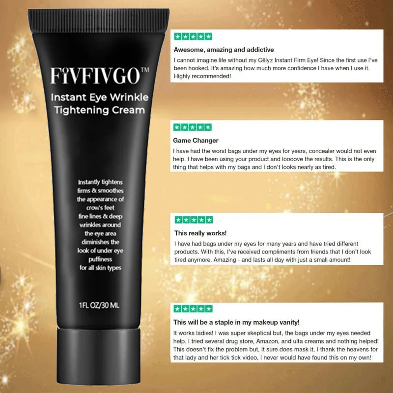 Fivfivgo™ Instant Eye Wrinkle Tightening Cream