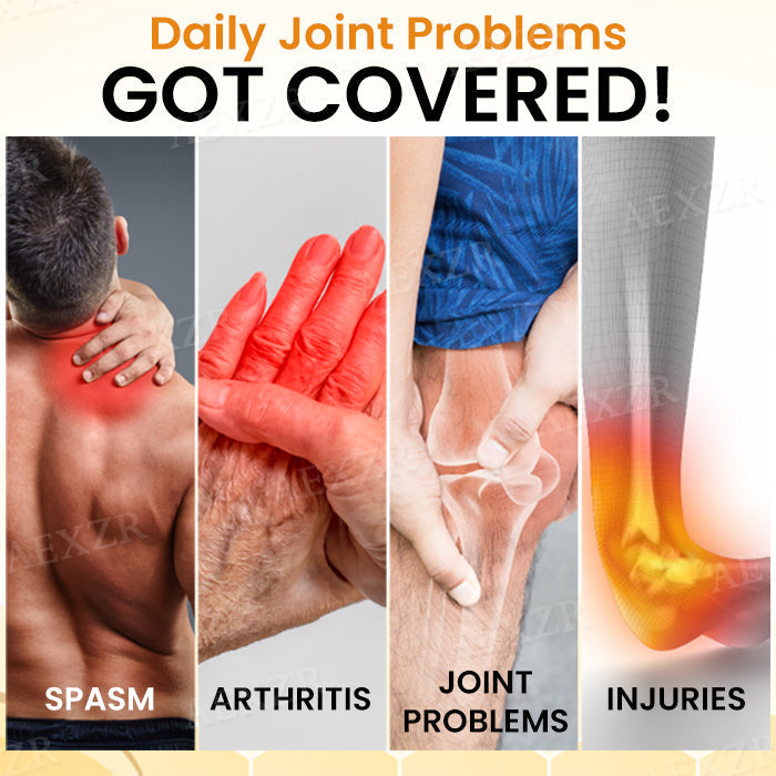 NovaRX® NanoDiffusion Active Bee Venom Joint Patch –🐝 🦵Relief for Shoulder, Neck, Back & Knee Pain in 10 Minutes!