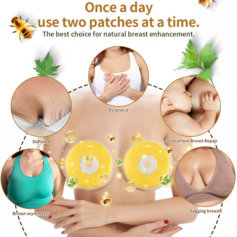 Fivfivgo™ Royal Jelly Breast Enhancement Patch