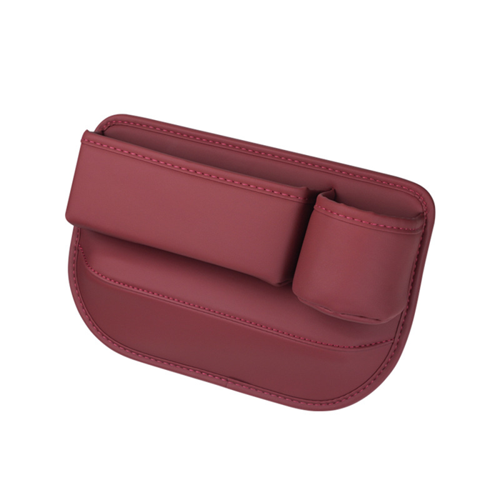 HIGHTQURO® Car Leather Cup Holder Gap Bag