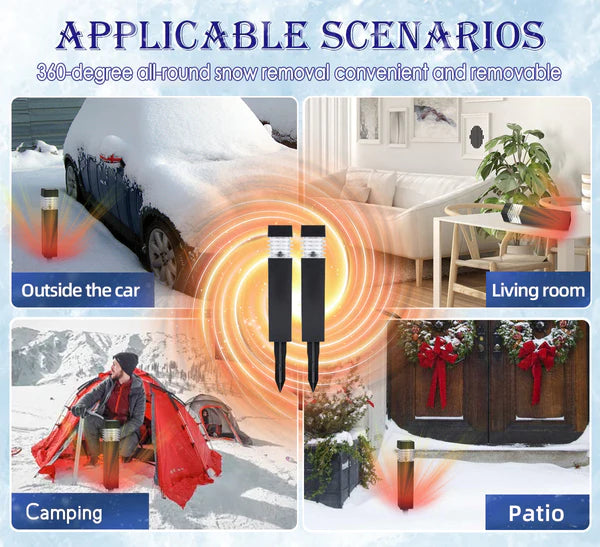 Fivfivgo™ Advanced Solar Electromagnetic Resonance Multifunctional Frost and Snow Removal Lamps
