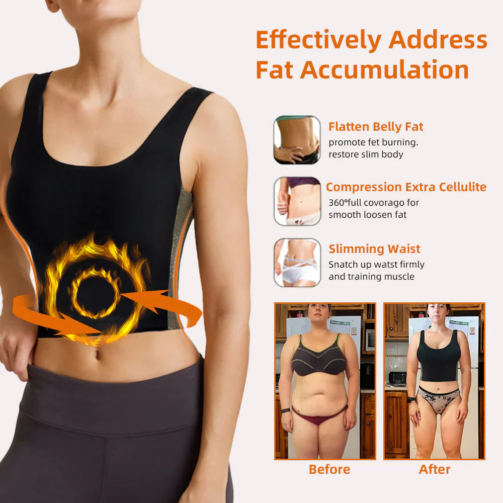 Fivfivgo™ Invisible Minceur & Hauts thermiques sans manches