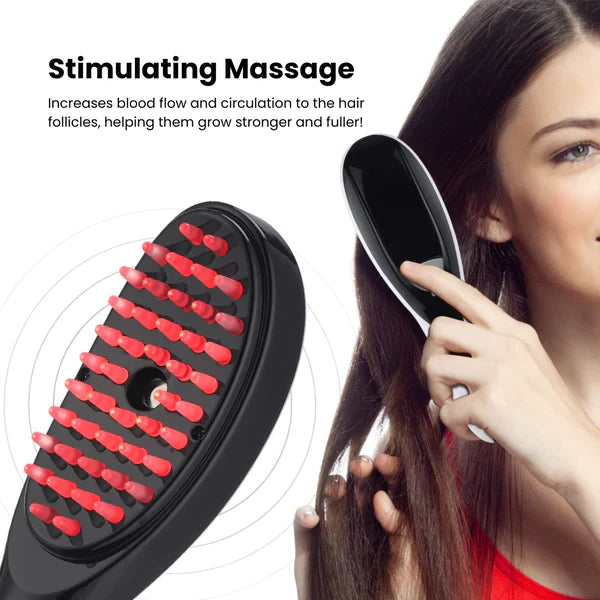 Fivfivgo™ Red Wave Laser Therapy Brosse pour la croissance des cheveux