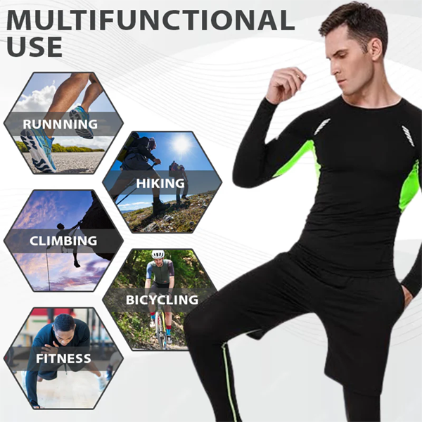 Fivfivgo™ ManSculpting Long Sleeve Compression Top