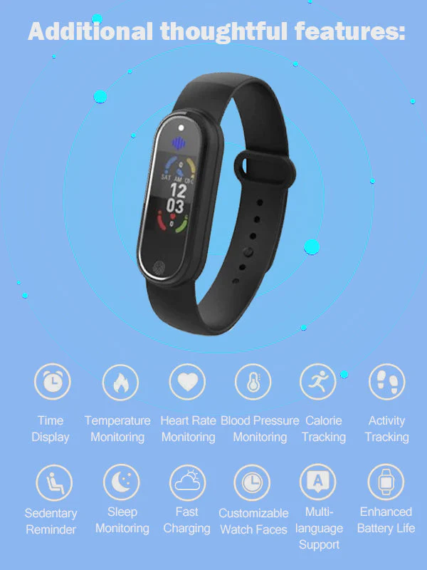 Fivfivgo™ UltrasonicBurner Glucose Balance Ferninfrarot-Detox-Armband