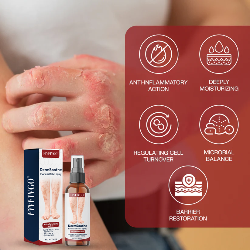Fivfivgo® DermSoothe Psoriasis Relief Spray