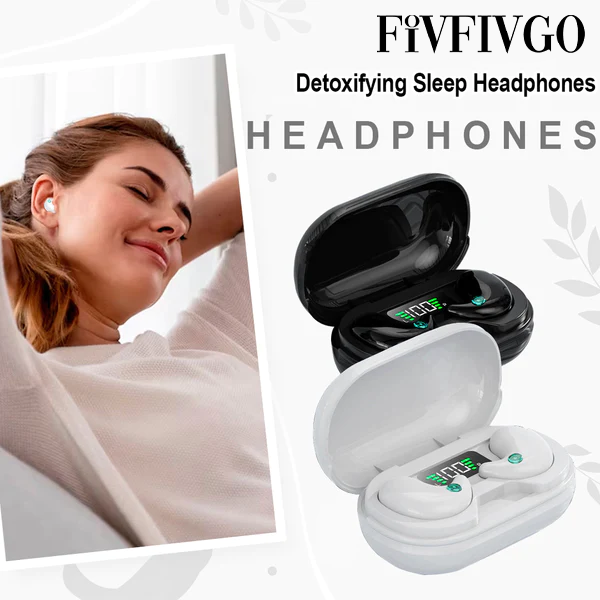 Fivfivgo™ Headphones for Lymphatic Drainage, Sleep Aid, and Weight Loss