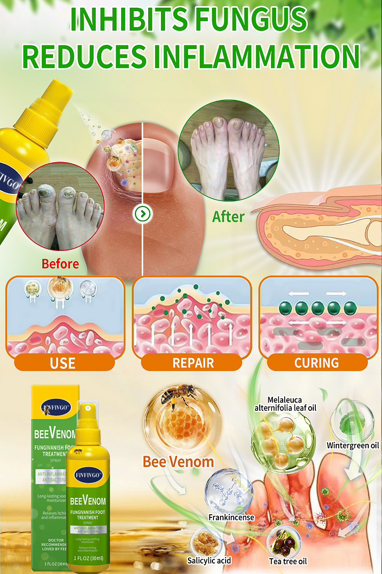 Fivfivgo™ BeeVenom FungiVanish Behandlungsspray