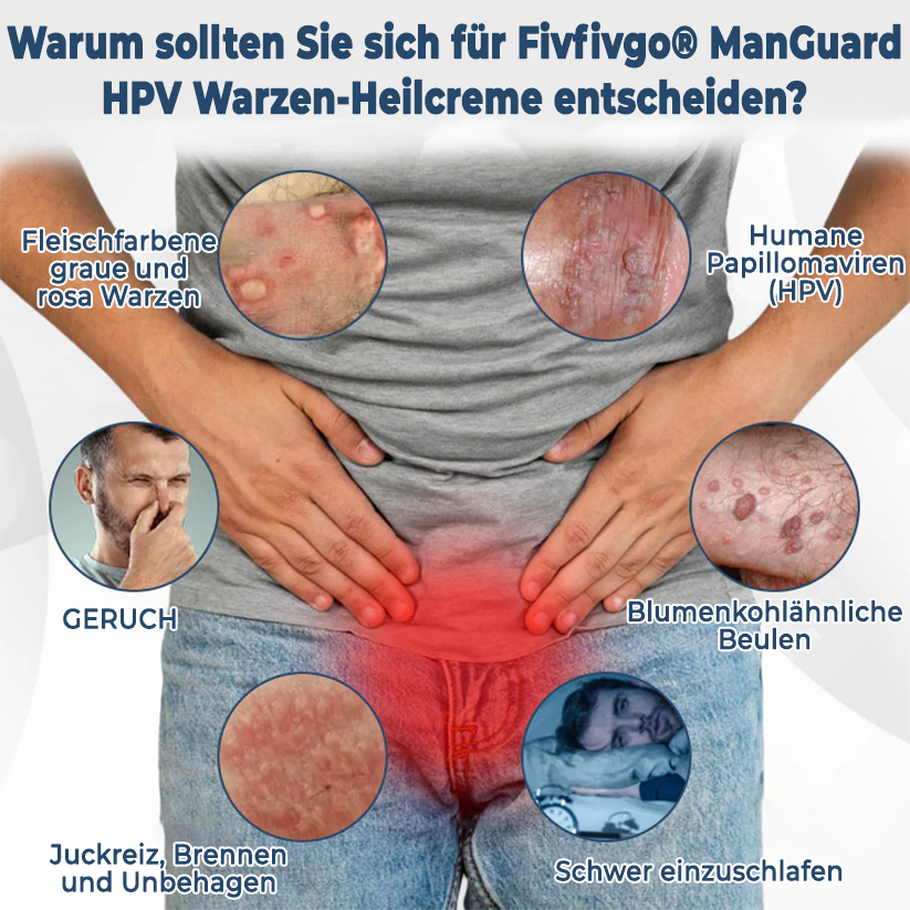 Fivfivgo® ManGuard HPV WART-Heilcreme