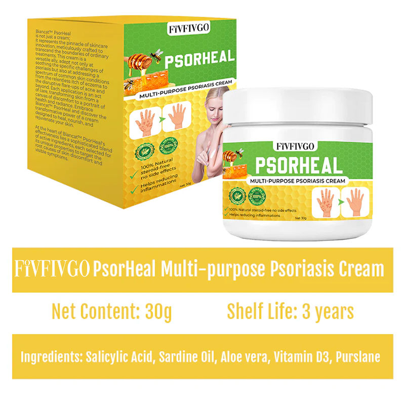 Fivfivgo™ PsorHeal Mehrzweck-Psoriasis-Creme