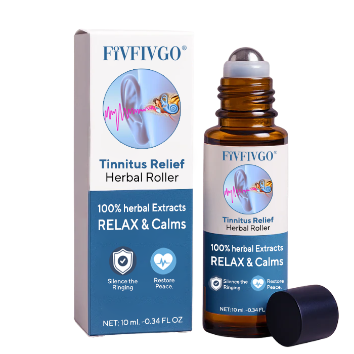 Fivfivgo® Tinnitus Relief Herbal Roller - Already Sold 120,000+ Bottles Worldwide