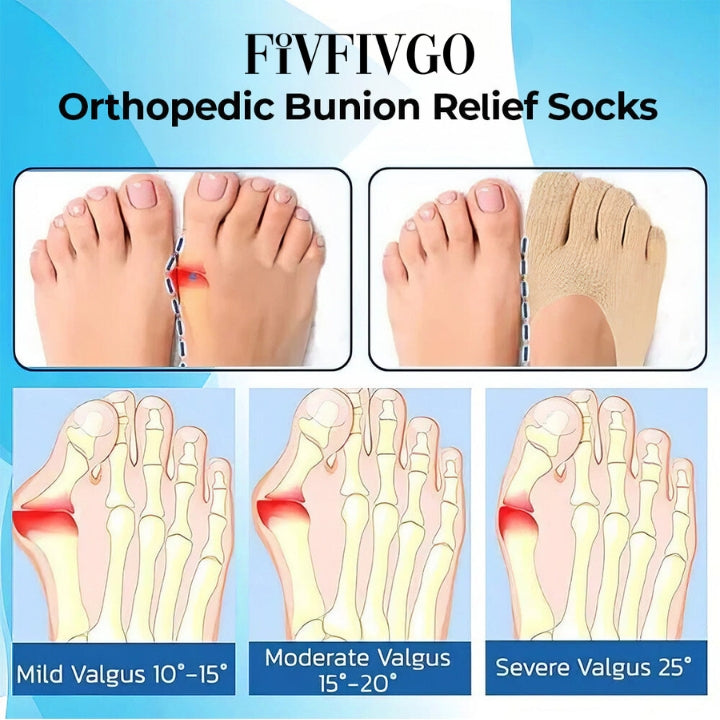 Fivfivgo™ Orthopédie Bunion Secours Chaussettes